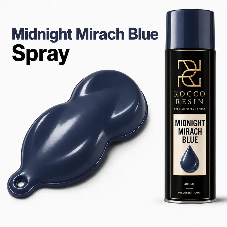 Midnight Mirach Blue, spraykleur voor epoxy gietvloeren