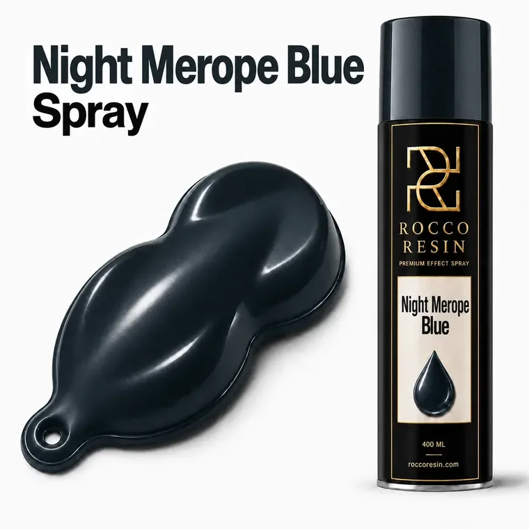 Night Merope Blue, spraykleur voor epoxy gietvloeren