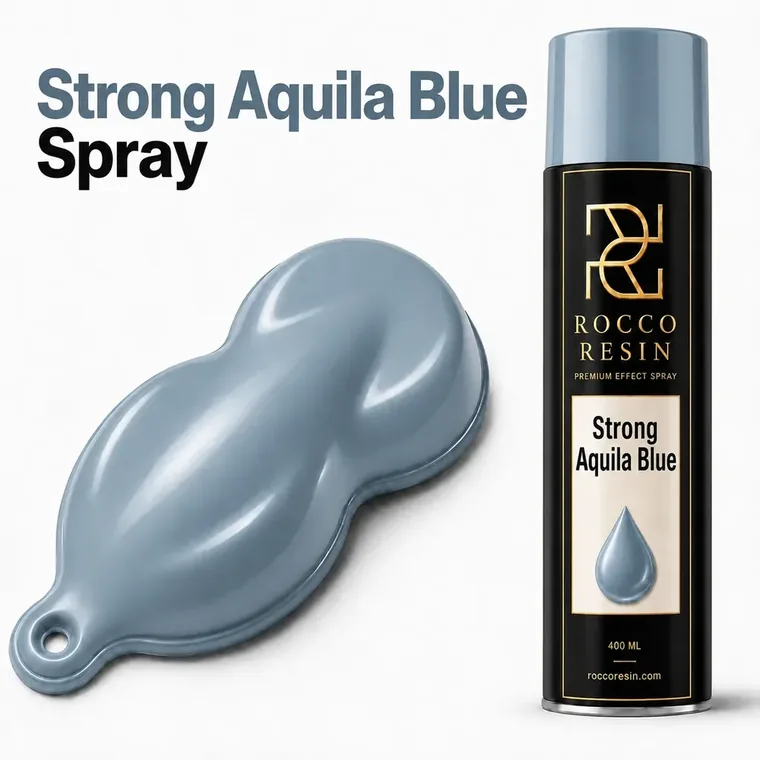 Strong Aquila Blue, spraykleur voor epoxy gietvloeren
