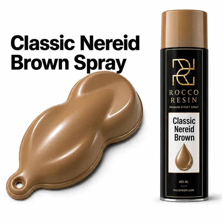 Classic Nereid Brown, spraykleur voor epoxy gietvloeren