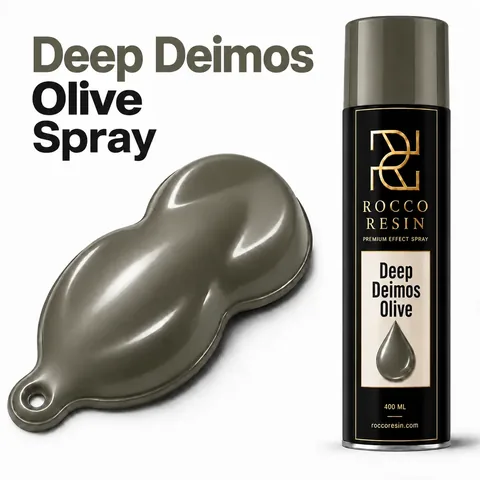 Deep Deimos Olive, kleur voor epoxy designvloeren