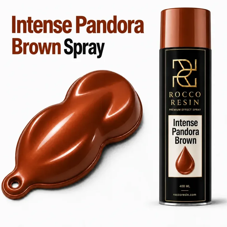 Intense Pandora Brown, spraykleur voor epoxy gietvloeren