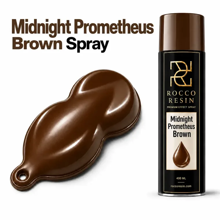 Midnight Prometheus Brown, spraykleur voor epoxy gietvloeren