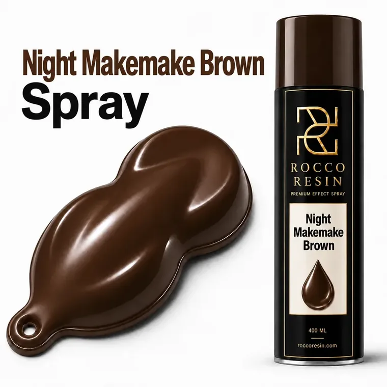 Night Makemake Brown, spraykleur voor epoxy gietvloeren