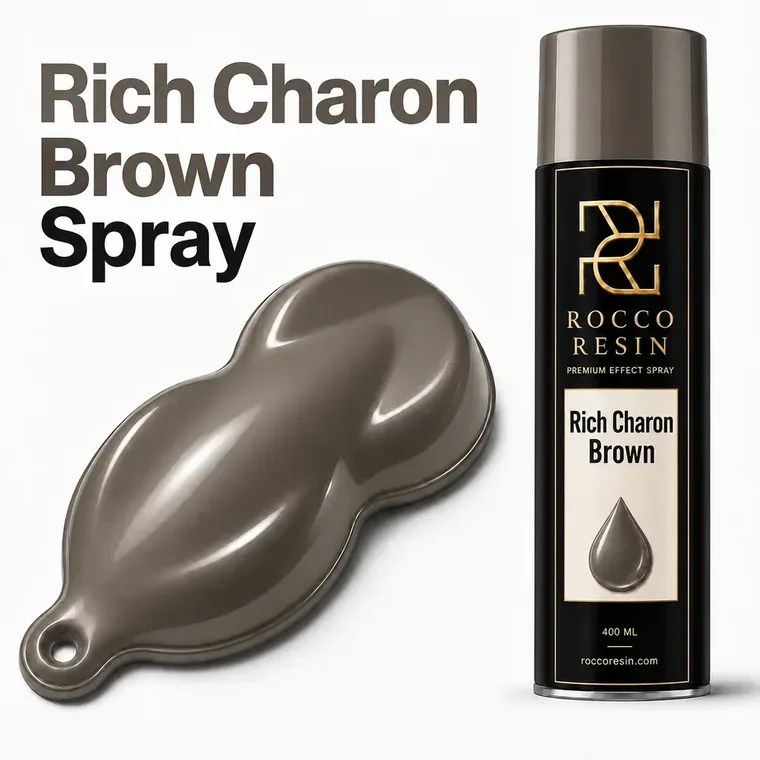 Rich Charon Brown, spraykleur voor epoxy gietvloeren