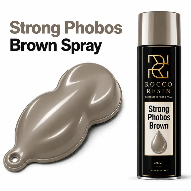 Strong Phobos Brown, spraykleur voor epoxy gietvloeren