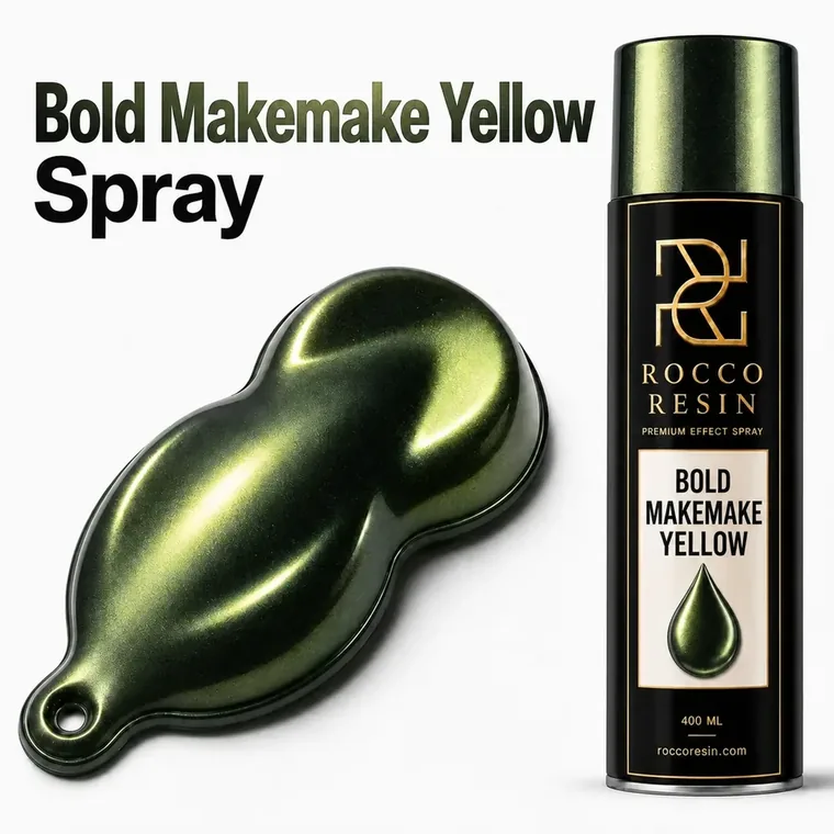 Bold Makemake Yellow, spraykleur voor epoxy gietvloeren