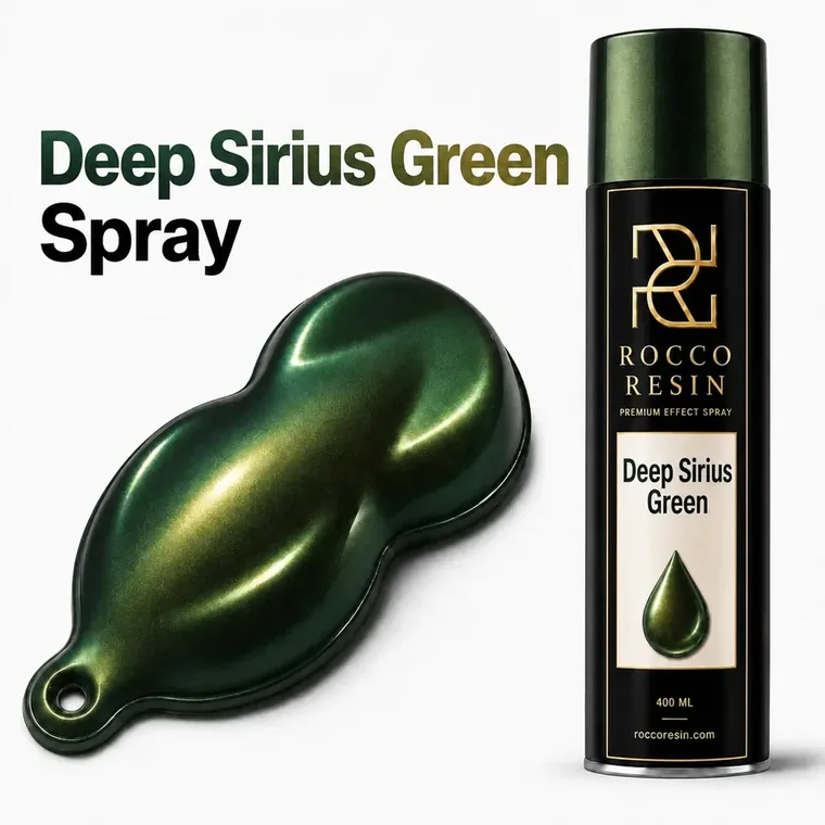 Deep Sirius Green, spraykleur voor epoxy gietvloeren