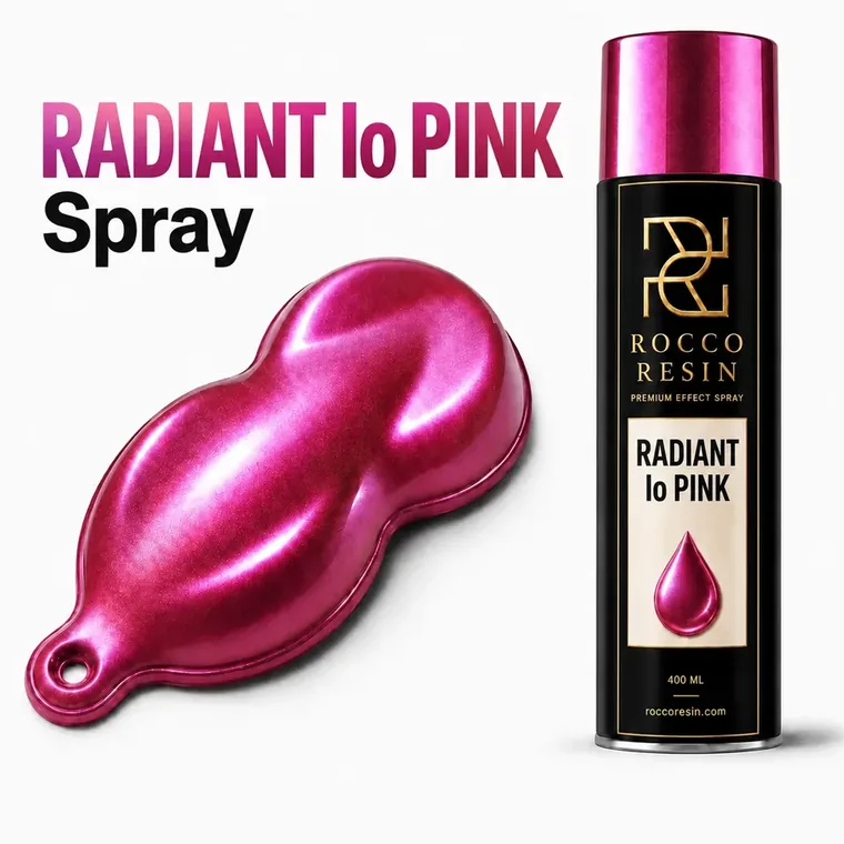 Radiant Io Pink, spraykleur voor epoxy gietvloeren