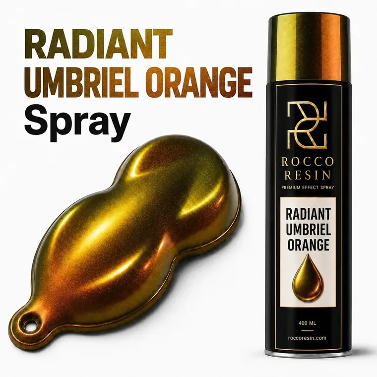 Radiant Umbriel Orange, spraykleur voor epoxy gietvloeren