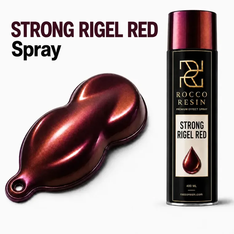 Strong Rigel Red, spraykleur voor epoxy gietvloeren