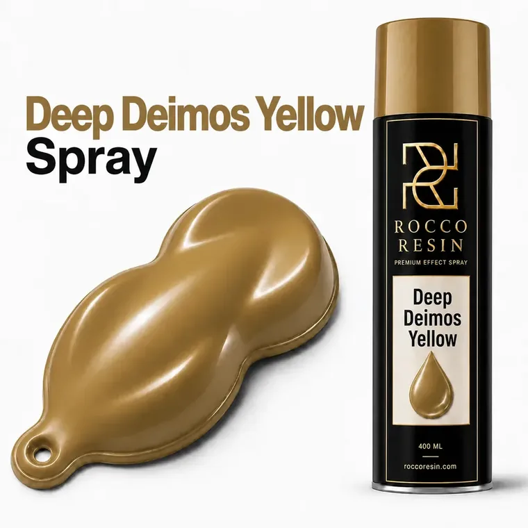 Deep Deimos Yellow, spraykleur voor epoxy gietvloeren