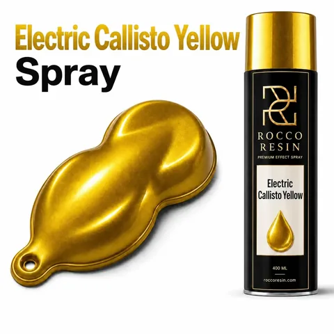 Electric Callisto Yellow, kleur voor epoxy designvloeren