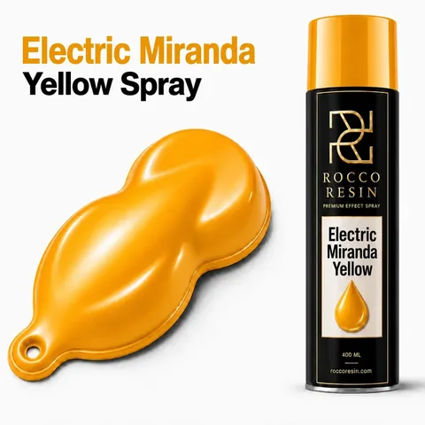 Electric Miranda Yellow, kleur voor epoxy designvloeren