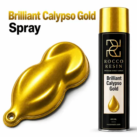Goud, grafische spray voor epoxy vloeren