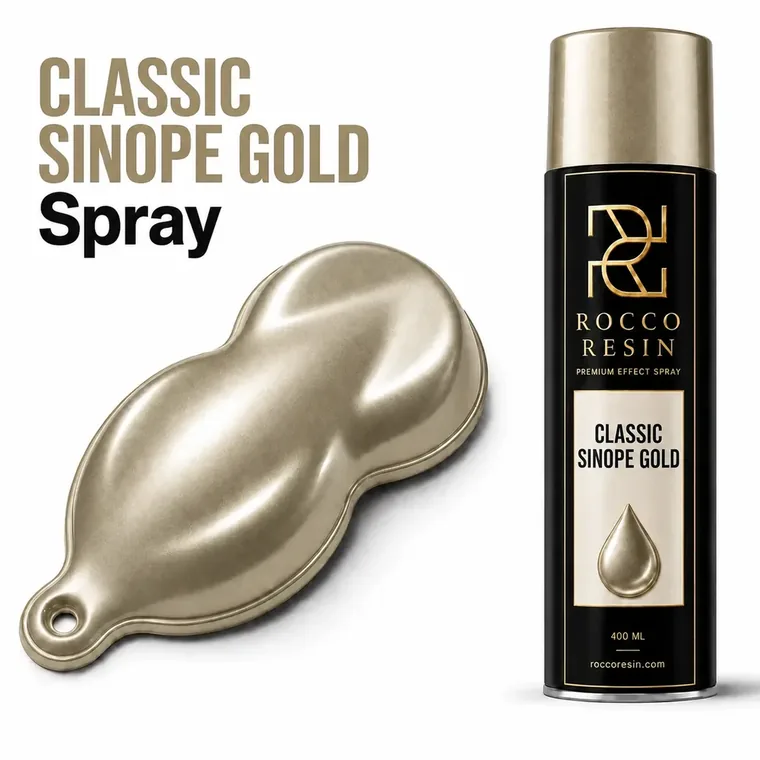 Classic Sinope Gold, spraykleur voor epoxy gietvloeren