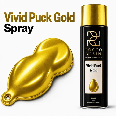 Vivid Puck Gold, kleur voor epoxy designvloeren