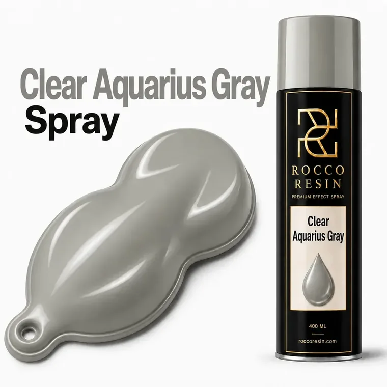 Clear Aquarius Gray, spraykleur voor epoxy gietvloeren
