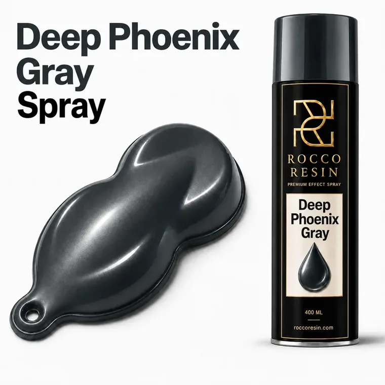 Deep Phoenix Gray, spraykleur voor epoxy gietvloeren