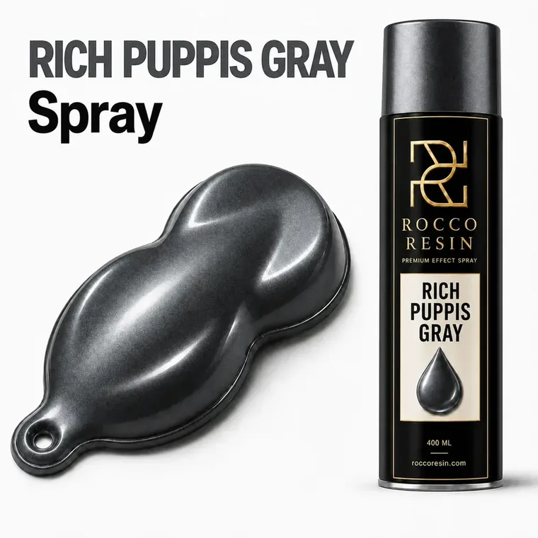 Rich Puppis Gray, spraykleur voor epoxy gietvloeren