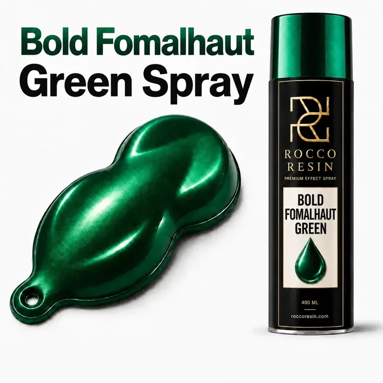 Bold Fomalhaut Green, spraykleur voor epoxy gietvloeren