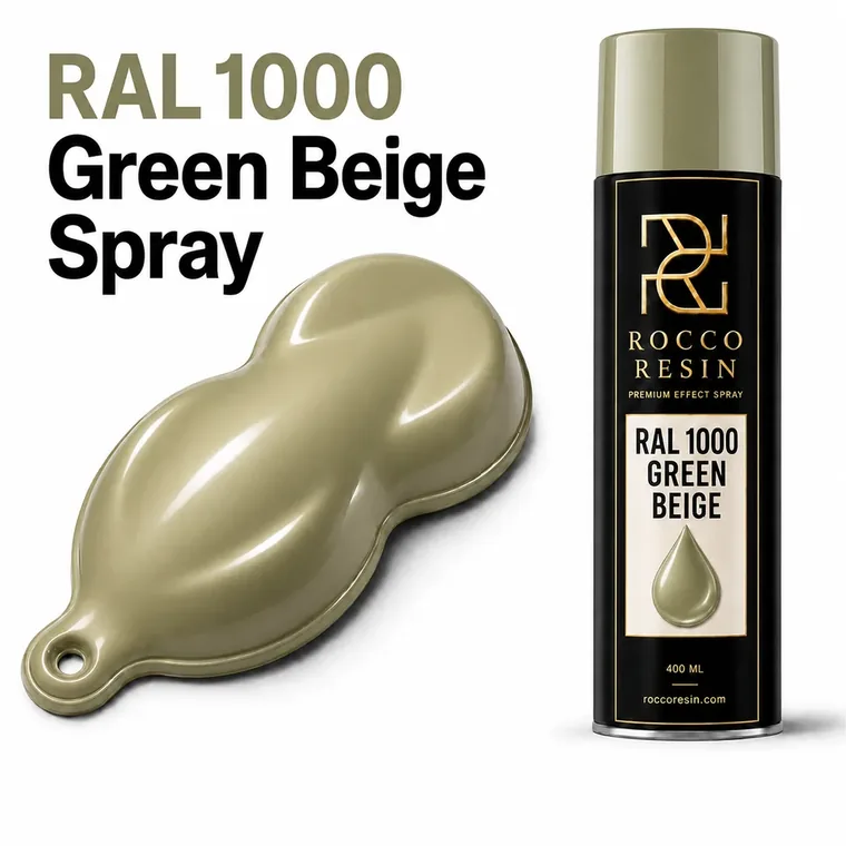 Clear Merak Green, spraykleur voor epoxy gietvloeren