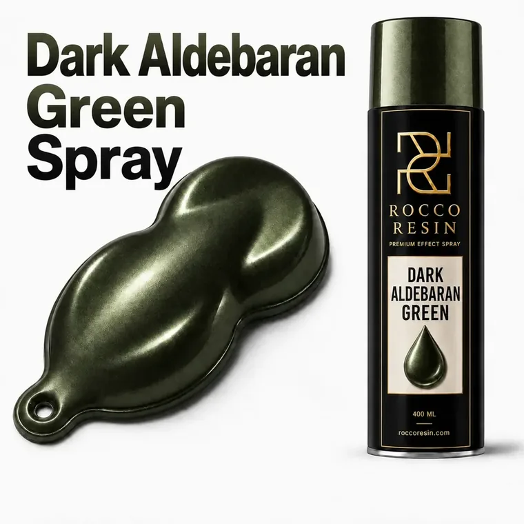Dark Aldebaran Green, spraykleur voor epoxy gietvloeren