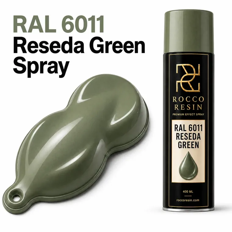 Deep Electra Green, spraykleur voor epoxy gietvloeren