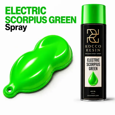 Electric Scorpius Green, kleur voor epoxy designvloeren