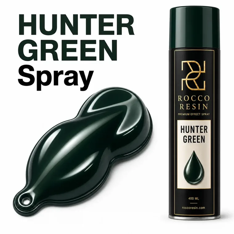 Midnight Castor Green, spraykleur voor epoxy gietvloeren