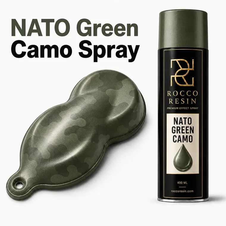 Midnight Polaris Green, spraykleur voor epoxy gietvloeren