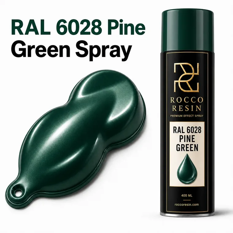 Midnight Taurus Green, spraykleur voor epoxy gietvloeren