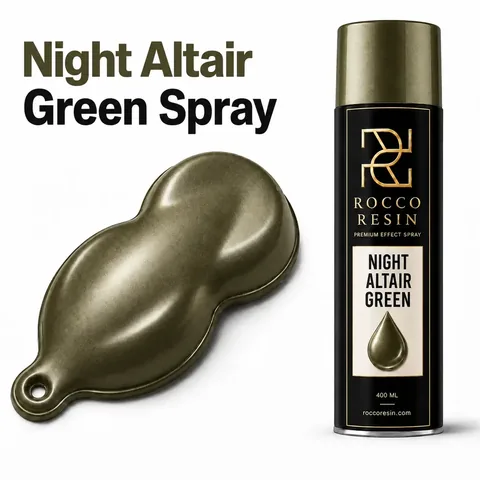 Night Altair Green, kleur voor epoxy designvloeren