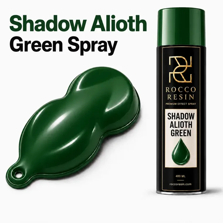 Shadow Alioth Green, spraykleur voor epoxy gietvloeren