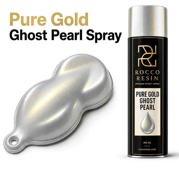 Pure Puck Gold, spraykleur voor epoxy gietvloeren