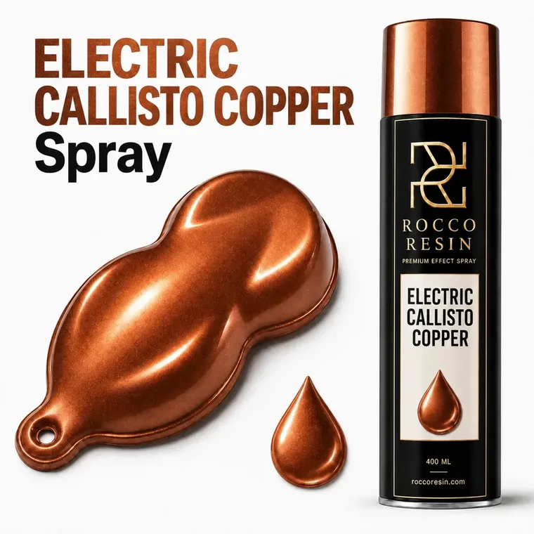 Electric Callisto Copper, spraykleur voor epoxy gietvloeren