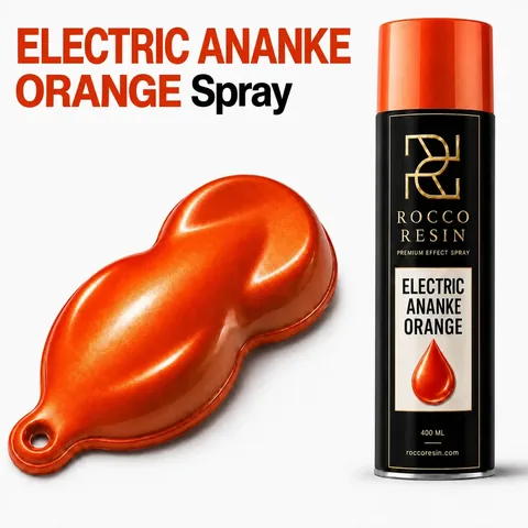 Electric Ananke Orange, kleur voor epoxy designvloeren