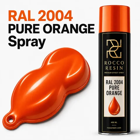 Electric Himalia Orange, kleur voor epoxy designvloeren