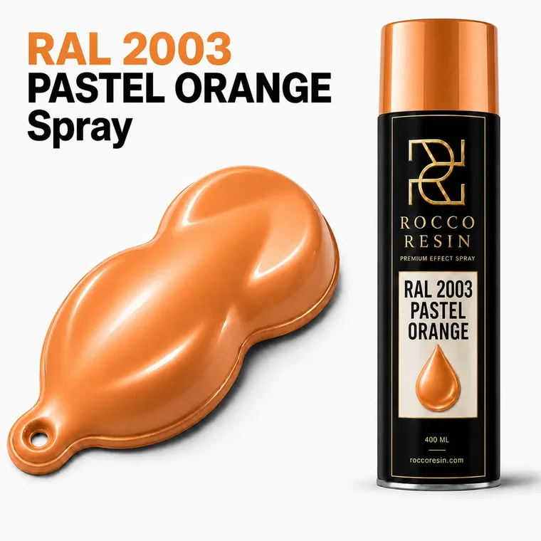 Intense Amalthea Orange, spraykleur voor epoxy gietvloeren