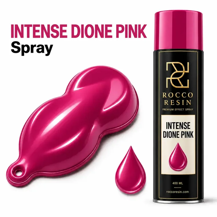 Intense Dione Pink, spraykleur voor epoxy gietvloeren