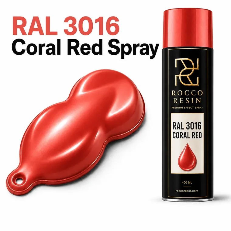 Intense Mira Red, spraykleur voor epoxy gietvloeren