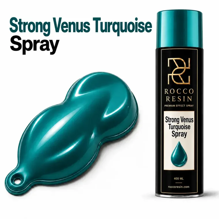 Strong Venus Turquoise, spraykleur voor epoxy gietvloeren