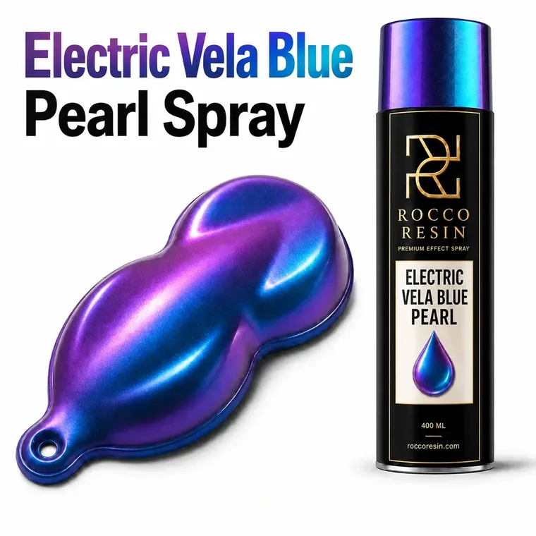 Electric Vela Blue, spraykleur voor epoxy gietvloeren