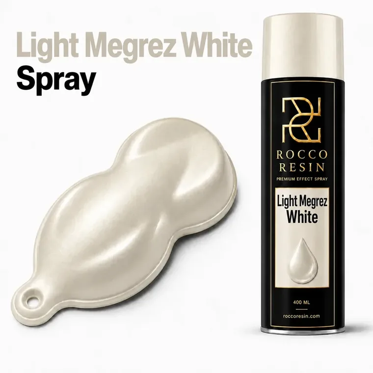 Light Megrez White, spraykleur voor epoxy gietvloeren