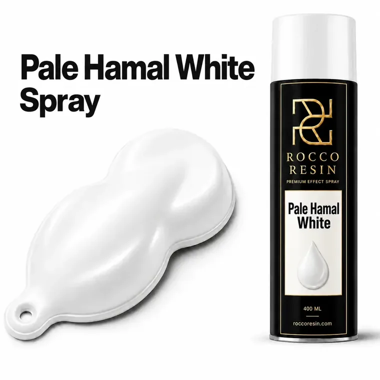 Pale Hamal White, spraykleur voor epoxy gietvloeren