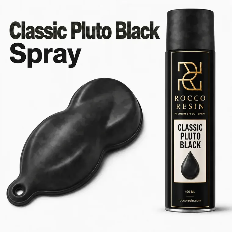 Classic Pluto Black, spraykleur voor epoxy gietvloeren