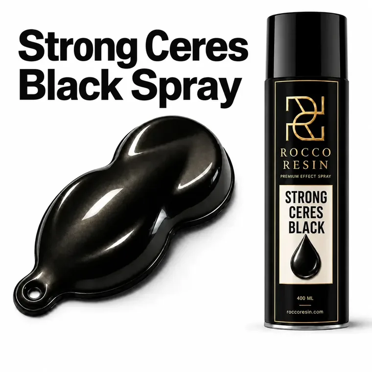 Strong Ceres Black, spraykleur voor epoxy gietvloeren