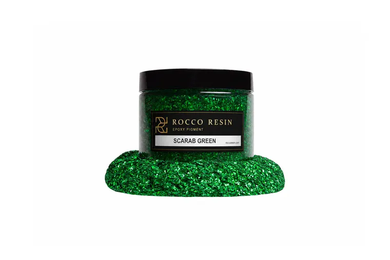 Bright Nereid Green, pigmentkleur voor epoxy gietvloeren