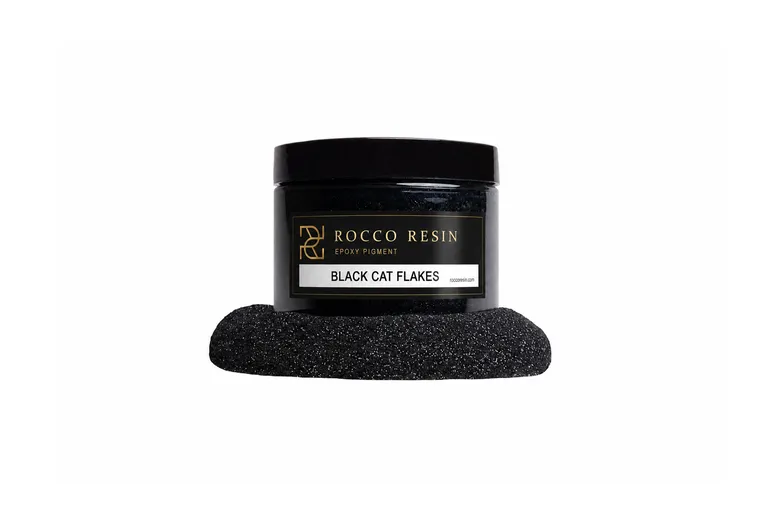 Bright Himalia Black, pigmentkleur voor epoxy gietvloeren