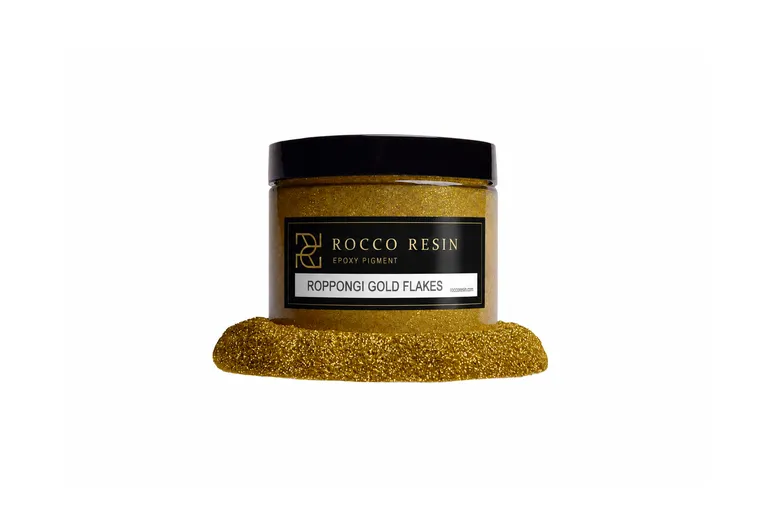 Bright Pandora Gold, pigmentkleur voor epoxy gietvloeren